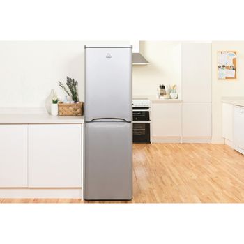 Indesit-Fridge-Freezer-Freestanding-IBD-5517-S-UK-1-Silver-2-doors-Lifestyle-frontal