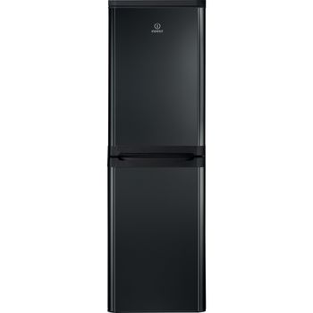 Indesit-Fridge-Freezer-Freestanding-IBD-5515-B-1-Black-2-doors-Frontal