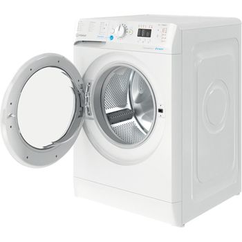 Indesit-Washing-machine-Free-standing-BWA-81484X-W-UK-N-White-Front-loader-C-Perspective-open