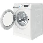 Indesit-Washing-machine-Free-standing-BWE-91484X-W-UK-N-White-Front-loader-C-Perspective-open