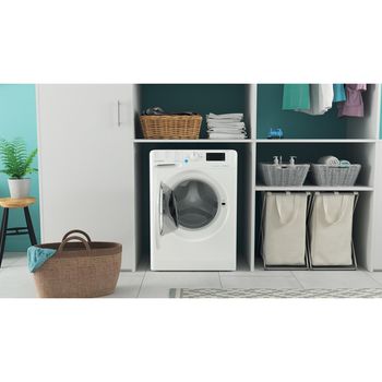 Indesit-Washing-machine-Free-standing-BWE-91484X-W-UK-N-White-Front-loader-C-Lifestyle-frontal-open