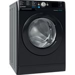 Indesit-Washing-machine-Free-standing-BWE-91483X-K-UK-N-Black-Front-loader-D-Perspective