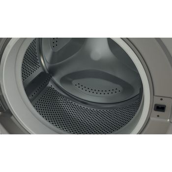 Indesit-Washing-machine-Free-standing-BWE-91483X-S-UK-N-Silver-Front-loader-D-Drum