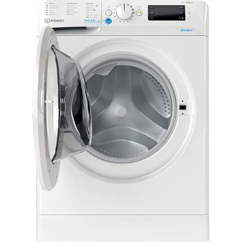 Indesit Washing machine Freestanding BWE 91683X W UK N White Front loader D Frontal open