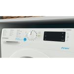 Indesit Washing machine Freestanding BWE 91683X W UK N White Front loader D Lifestyle control panel