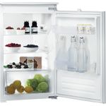 Indesit-Refrigerator-Built-in-INS-9011-Steel-Perspective-open