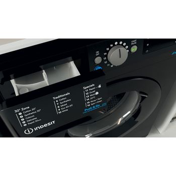Indesit-Washing-machine-Freestanding-BWE-71452-K-UK-N-Black-Front-loader-E-Drawer