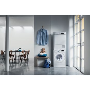 Indesit Washing machine Freestanding BWE 71452 W UK N White Front loader E Lifestyle frontal
