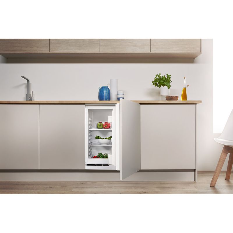Indesit-Refrigerator-Built-in-IL-A1.UK-1-Steel-Lifestyle-frontal-open