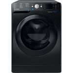 Indesit-Washer-dryer-Free-standing-BDE-861483X-K-UK-N-Black-Front-loader-Frontal