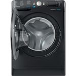 Indesit Washer dryer Freestanding BDE 861483X K UK N Black Front loader Frontal open