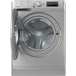 Indesit-Washer-dryer-Free-standing-BDE-861483X-S-UK-N-Silver-Front-loader-Frontal-open