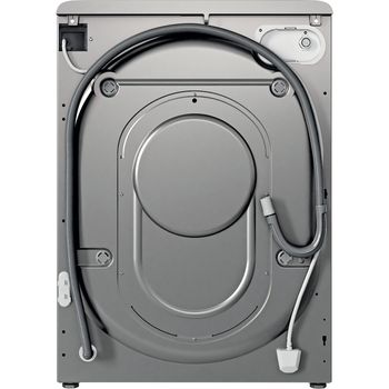 Indesit Washer dryer Freestanding BDE 861483X S UK N Silver Front loader Back / Lateral