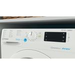 Indesit Washer dryer Freestanding BDE 861483X W UK N White Front loader Lifestyle control panel