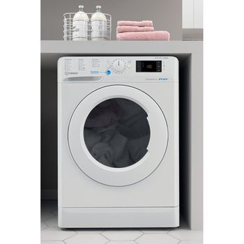 Freestanding Washer Dryer Indesit BDE 861483X W UK N - BDE 861483X 