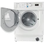 Indesit Washer dryer Built-in BI WDIL 75125 UK N White Front loader Frontal open