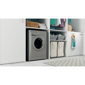 Indesit-Washer-dryer-Freestanding-IWDC-65125-S-UK-N-Silver-Front-loader-Lifestyle-perspective