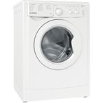 Indesit Washing machine Freestanding IWC 81483 W UK N White Front loader D Perspective