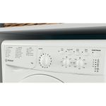 Indesit Washing machine Freestanding IWC 81483 W UK N White Front loader D Lifestyle control panel