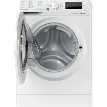 Indesit Washer dryer Freestanding BDE 1071682X W UK N White Front loader Frontal open