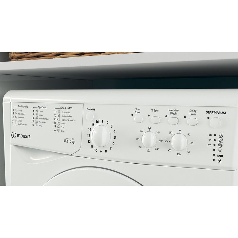 Indesit-Washer-dryer-Free-standing-IWDC-65125-UK-N-White-Front-loader-Lifestyle-control-panel