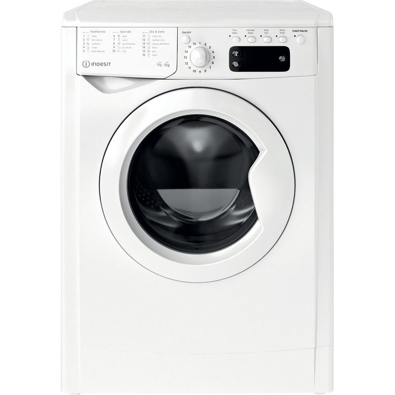 Indesit-Washer-dryer-Free-standing-IWDD-75125-UK-N-White-Front-loader-Frontal