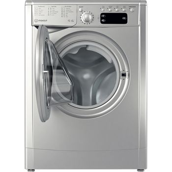 Indesit-Washer-dryer-Freestanding-IWDD-75145-S-UK-N-Silver-Front-loader-Frontal-open