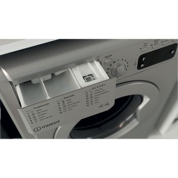 Indesit-Washer-dryer-Freestanding-IWDD-75145-S-UK-N-Silver-Front-loader-Drawer