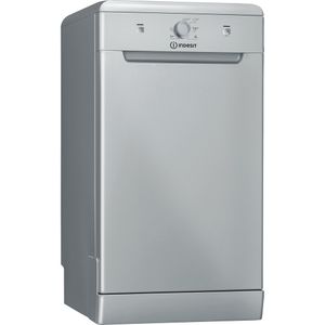 Dishwasher: slim, silver colour - DSFE 1B10 S UK N