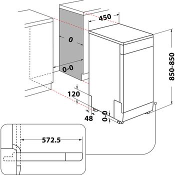 Indesit-Dishwasher-Freestanding-DSFE-1B10-S-UK-N-Freestanding-F-Technical-drawing