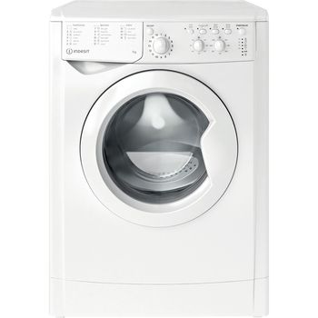 Indesit Washing machine Freestanding IWC 71252 W UK N White Front loader E Frontal