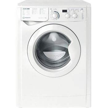 Indesit Washing machine Freestanding EWD 81483 W UK N White Front loader D Frontal