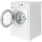 Indesit Washing machine Freestanding EWD 81483 W UK N White Front loader D Perspective open