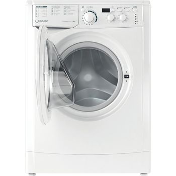 Indesit Washing machine Freestanding EWD 81483 W UK N White Front loader D Frontal open