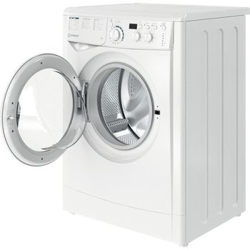 Indesit-Washing-machine-Free-standing-EWD-71452-W-UK-N-White-Front-loader-E-Perspective-open