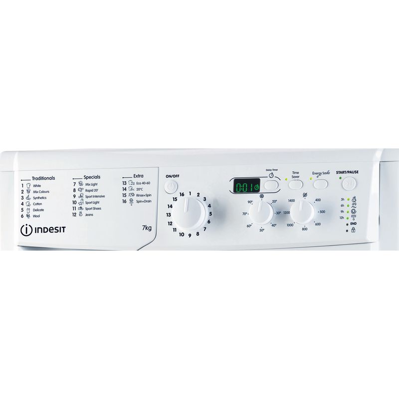 Indesit-Washing-machine-Free-standing-EWD-71452-W-UK-N-White-Front-loader-E-Control-panel