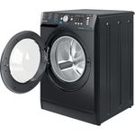 Indesit-Washing-machine-Free-standing-BWA-81683X-K-UK-N-Black-Front-loader-D-Perspective-open