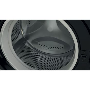 Indesit-Washing-machine-Freestanding-BWA-81683X-K-UK-N-Black-Front-loader-D-Drum