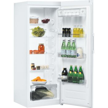 Indesit-Refrigerator-Freestanding-SI6-1-W-1-Global-white-Perspective-open