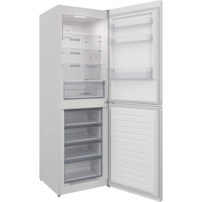 Freestanding fridge freezer Indesit INFC8 50TI1 W 1