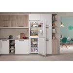 Indesit-Fridge-Freezer-Built-in-IBC18-5050-F1-White-2-doors-Lifestyle-frontal-open