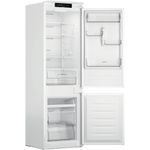 Indesit-Fridge-Freezer-Built-in-INC18-T311-UK-White-2-doors-Perspective-open