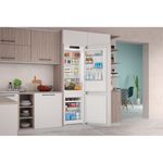 Indesit-Fridge-Freezer-Built-in-INC18-T311-UK-White-2-doors-Lifestyle-perspective-open