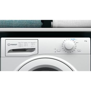 Indesit Dryer I2 D81W UK White Lifestyle control panel