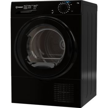 Indesit-Dryer-I2-D81B-UK-Black-Perspective