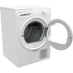 Indesit Dryer I2 D71W UK White Perspective open