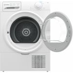 Indesit Dryer I2 D71W UK White Frontal open