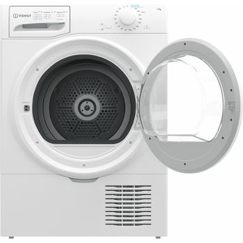 Indesit Dryer I2 D71W UK White Frontal open