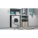 Indesit Dryer I2 D71W UK White Lifestyle perspective