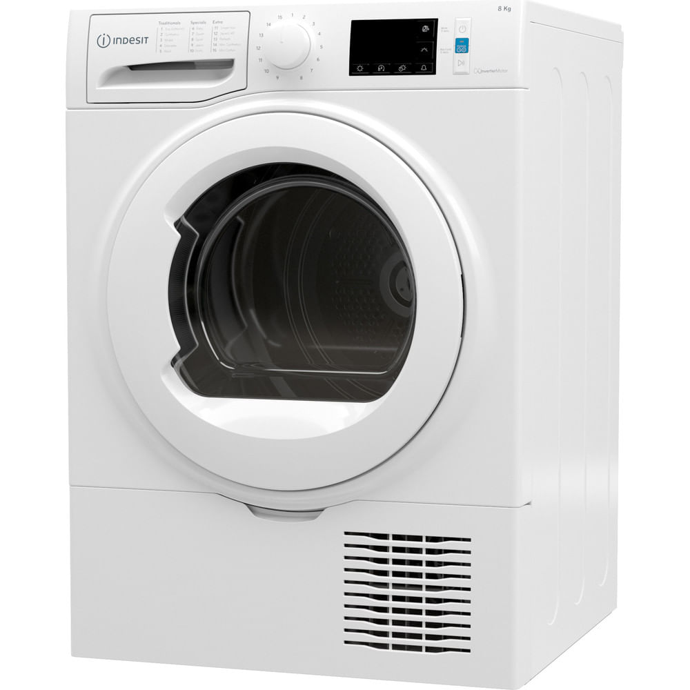 Indesit NIS 41 V 4kg Load Compact Vented Tumble Dryer Class C White 